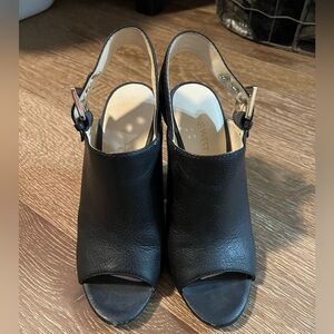 Nine West open toe booties